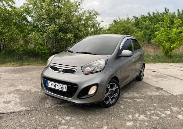 samochody osobowe Kia Picanto cena 29500 przebieg: 93500, rok produkcji 2014 z Wrocław